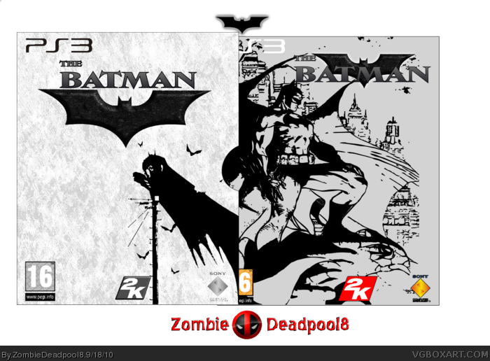 The Batman- Black edition box art cover