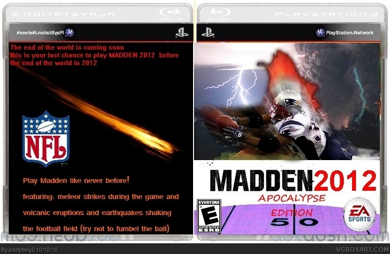 Madden 2012 Apocalypse Edition box cover