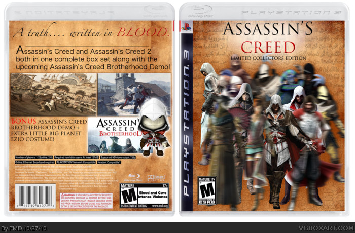 Assassin's Creed: Limited Collectors Edition box art cover