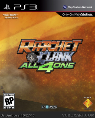Ratchet & Clank: All 4 One box cover