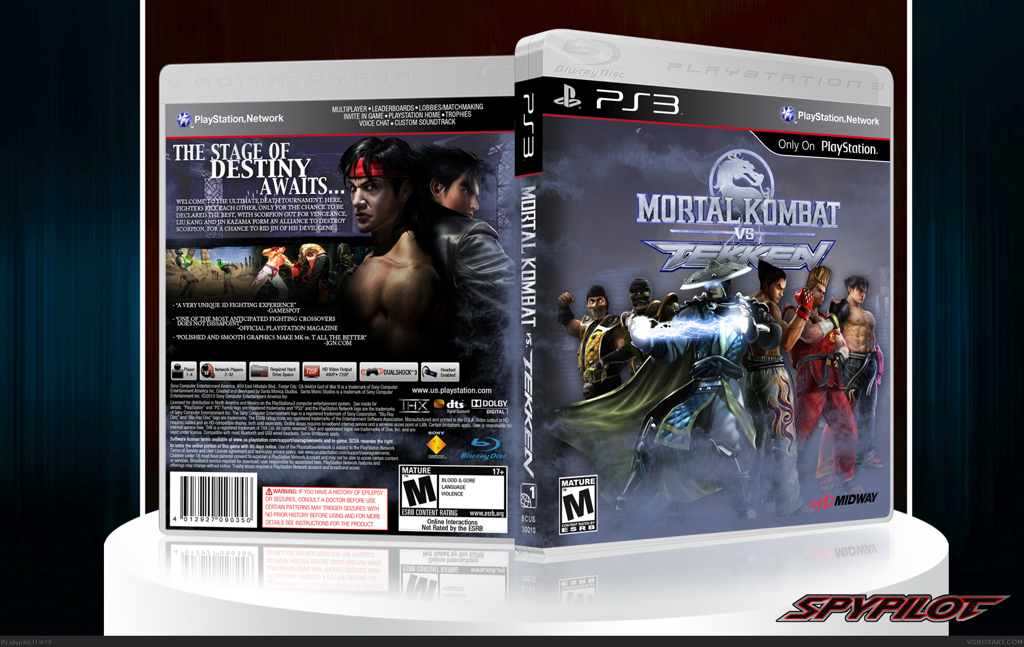 Mortal Kombat  Vs. Tekken box cover