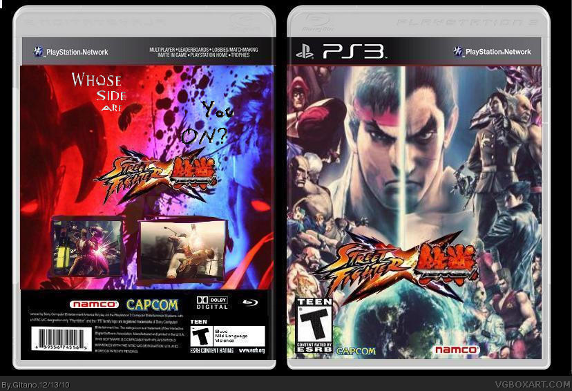 Street Fighter x Tekken box cover