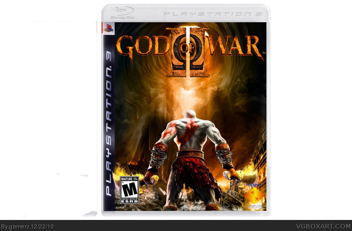 God of War 2 box art cover
