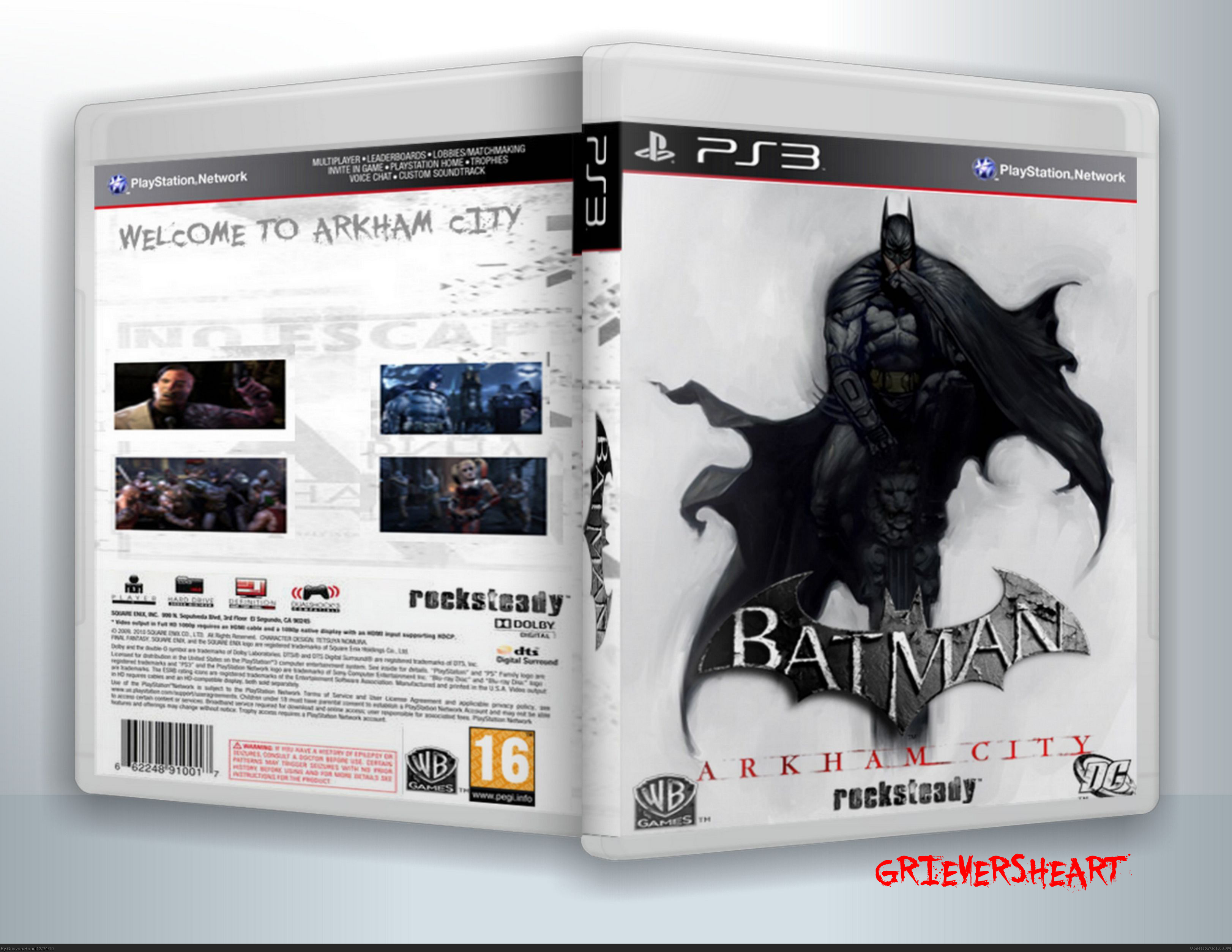 BATMAN : ARKHAM CITY (PS3) box cover