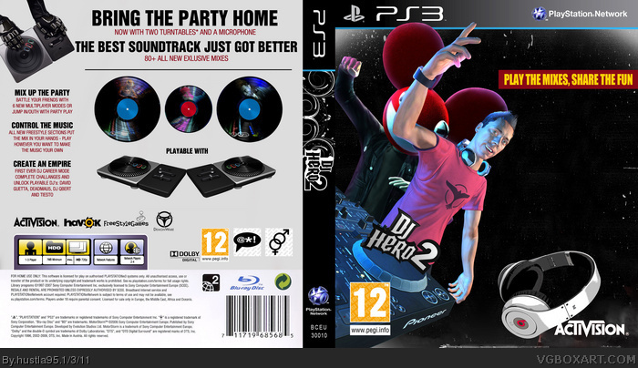 DJ Hero 2 box art cover