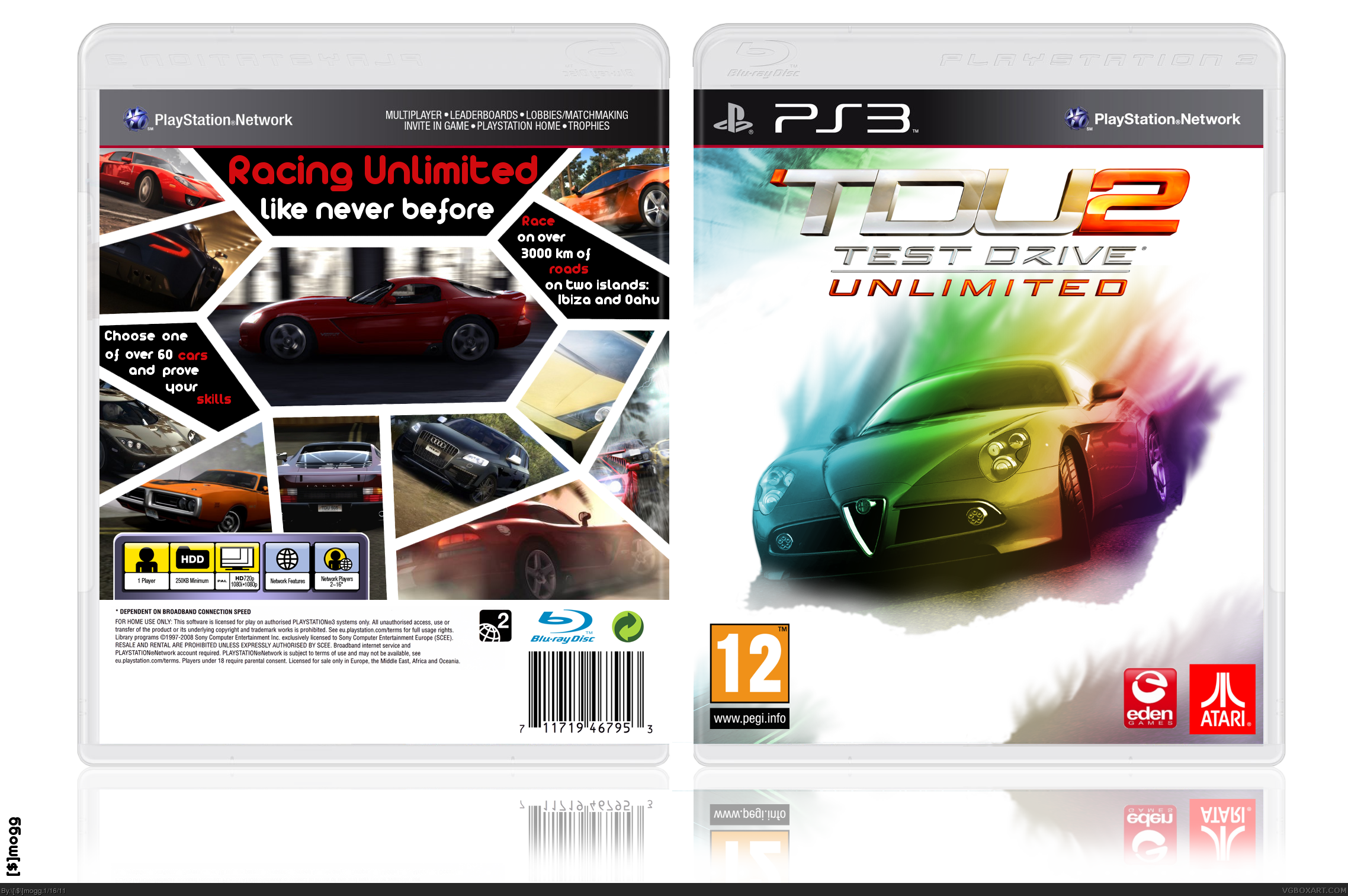 Test Drive Unlimited 2 box cover