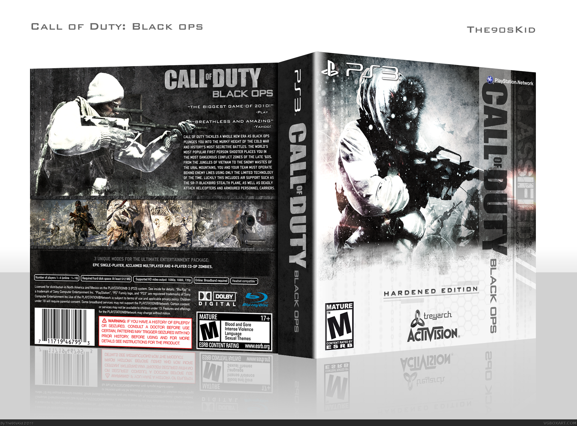 Call of Duty Black Ops: Hardened Edition box cover