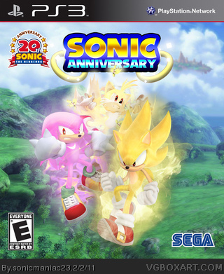 Sonic Anniversary box art cover