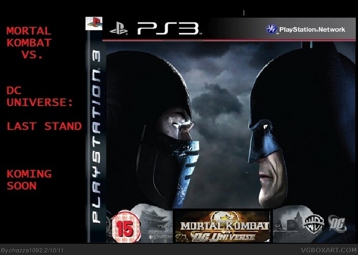 Mortal Kombat vs. Dc Universe: Last Stand box art cover