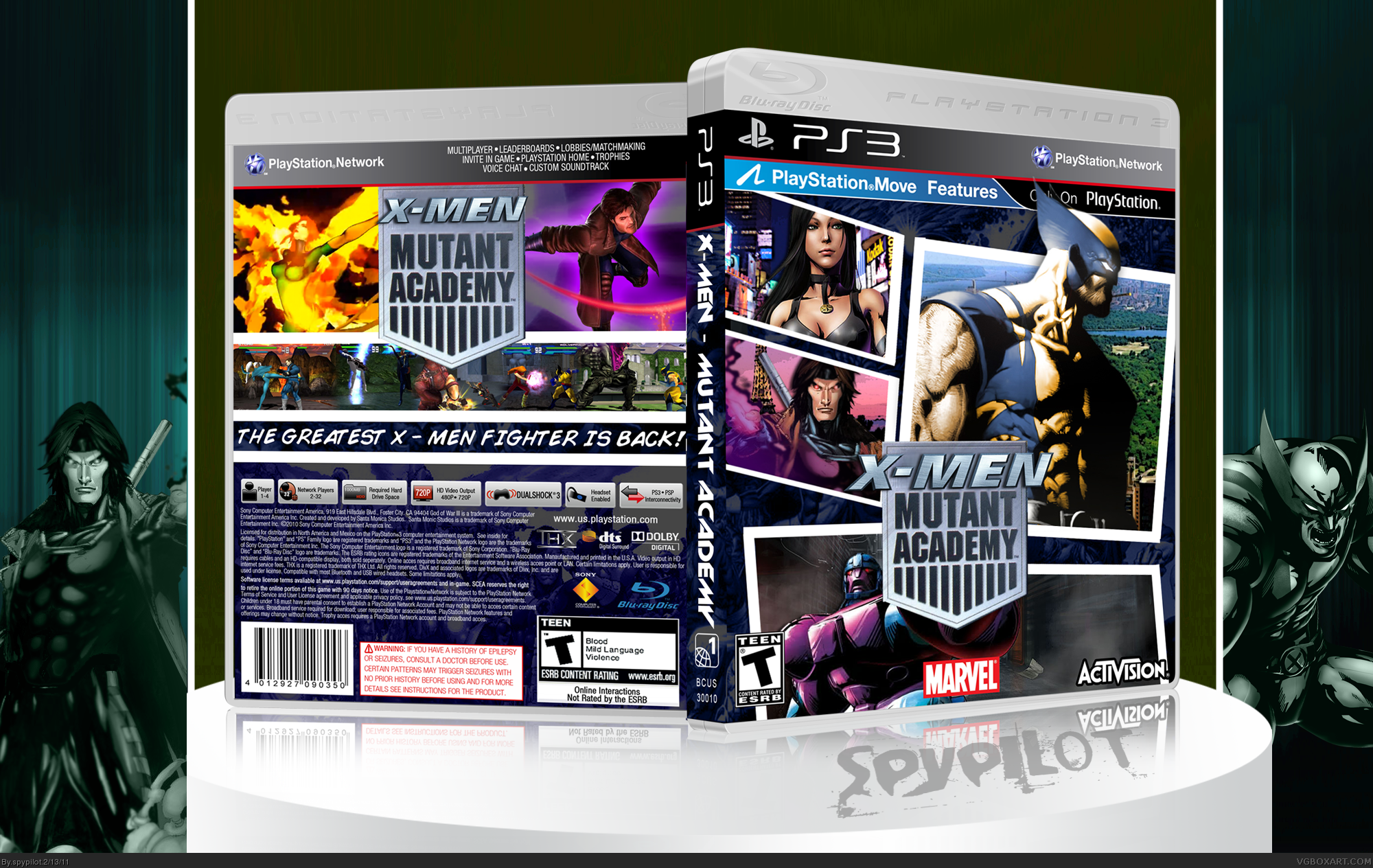 X-Men: Mutant Academy box cover