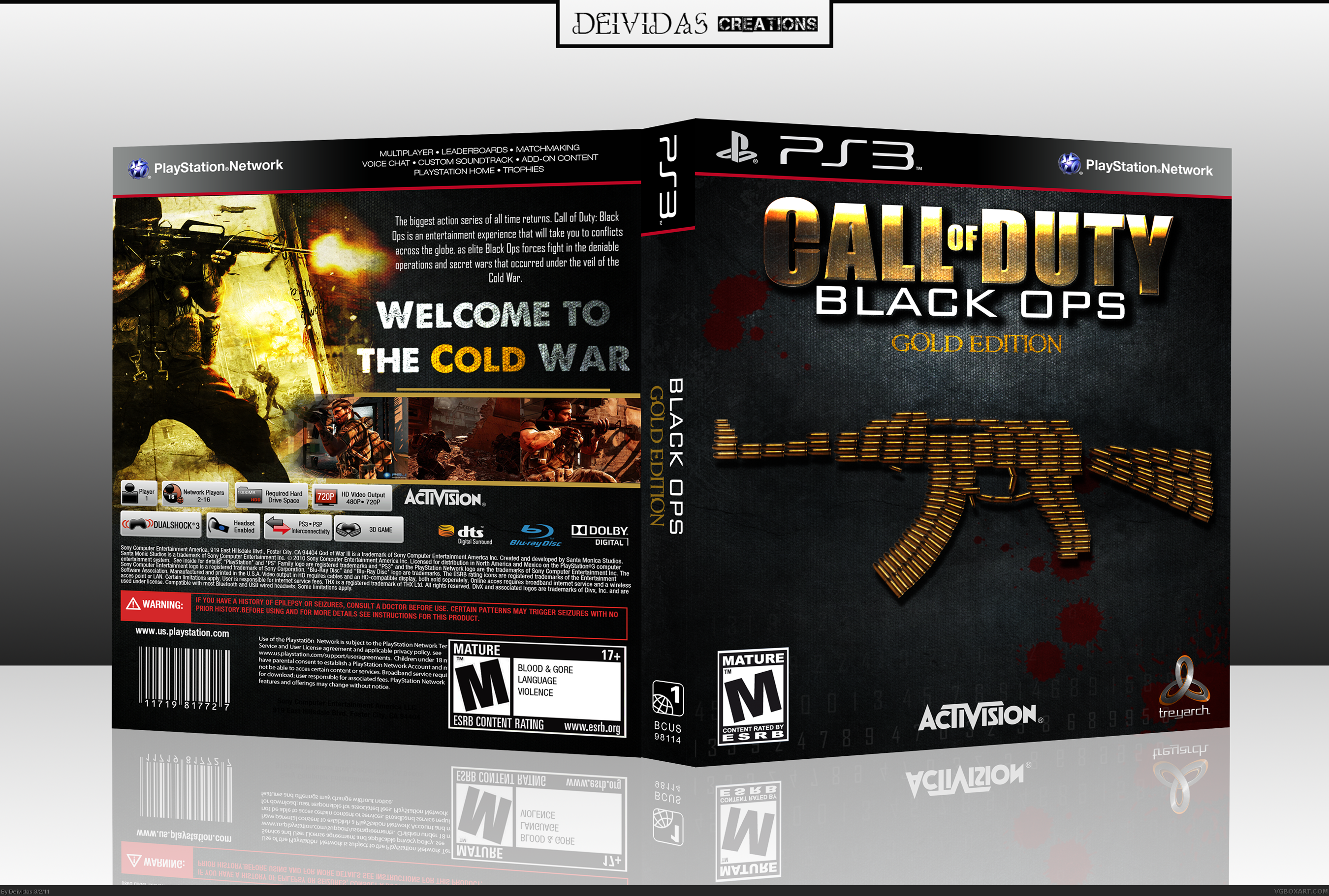 Call of Duty: Black Ops (Gold Edition) box cover