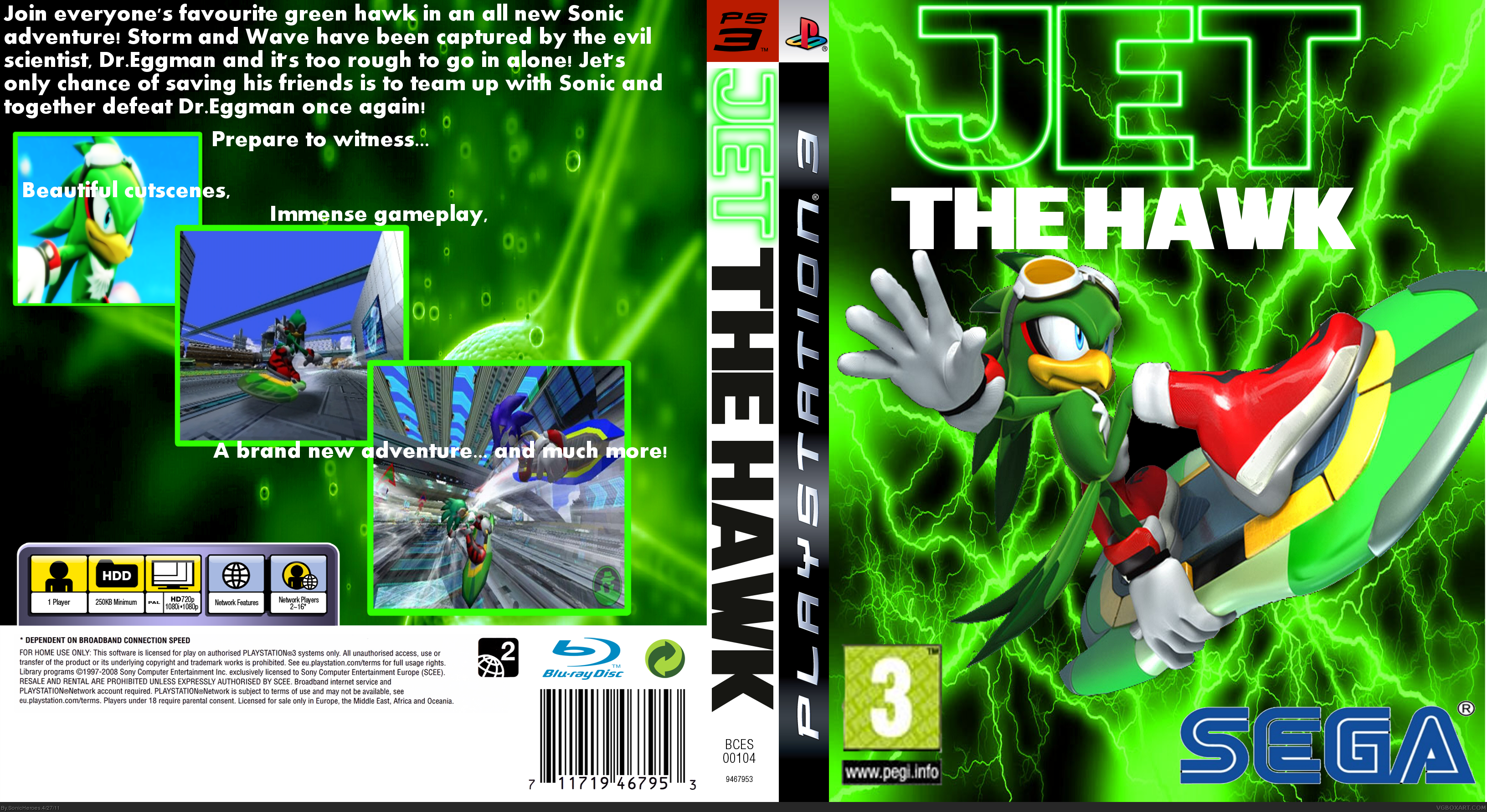 Jet The Hawk box cover