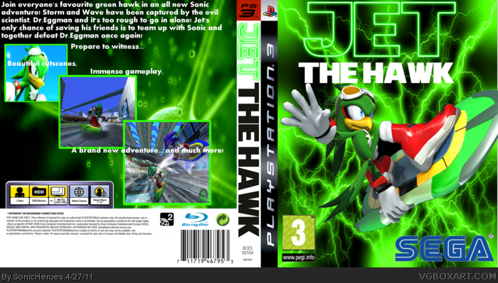 Jet The Hawk box art cover