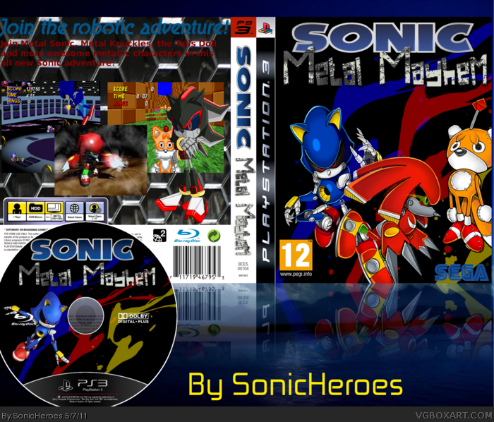 Sonic: Metal Mayhem box art cover