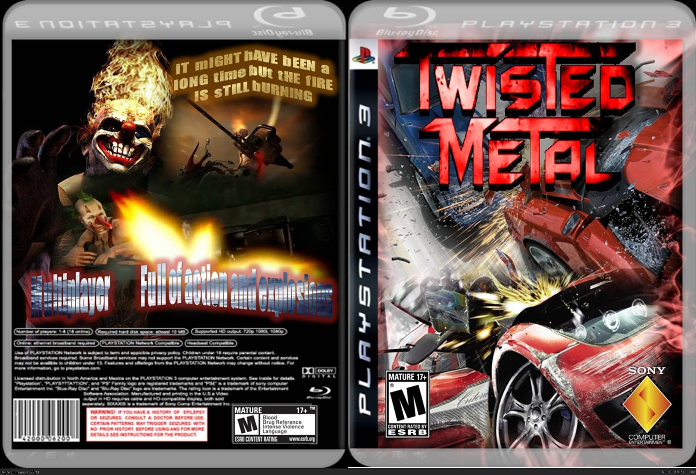 Twisted Metal box cover