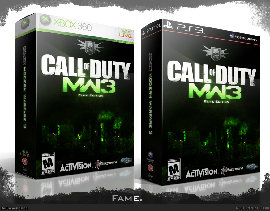 Call of Duty: Modern Warfare 3 Elite Edition box cover