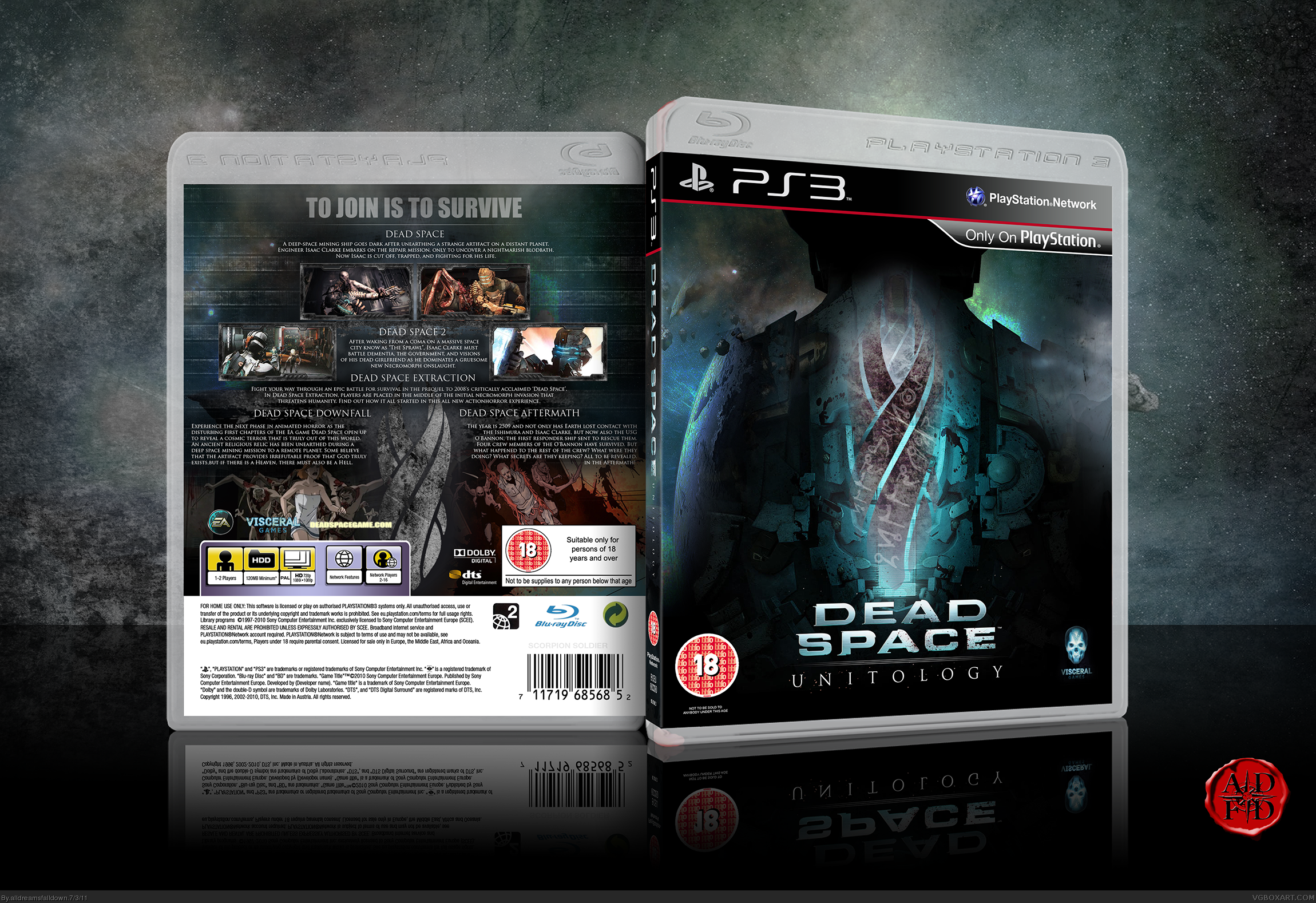 Dead Space: Unitology box cover