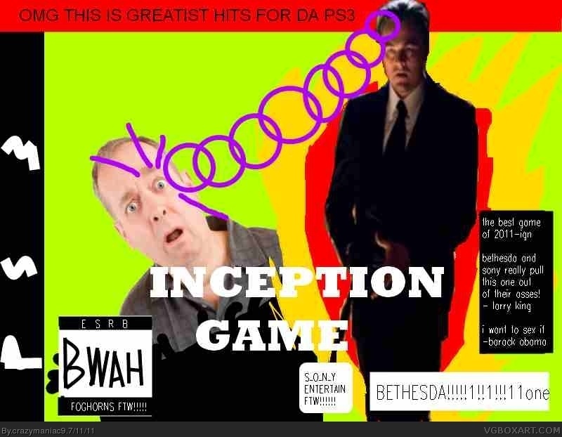 inception the game box cover