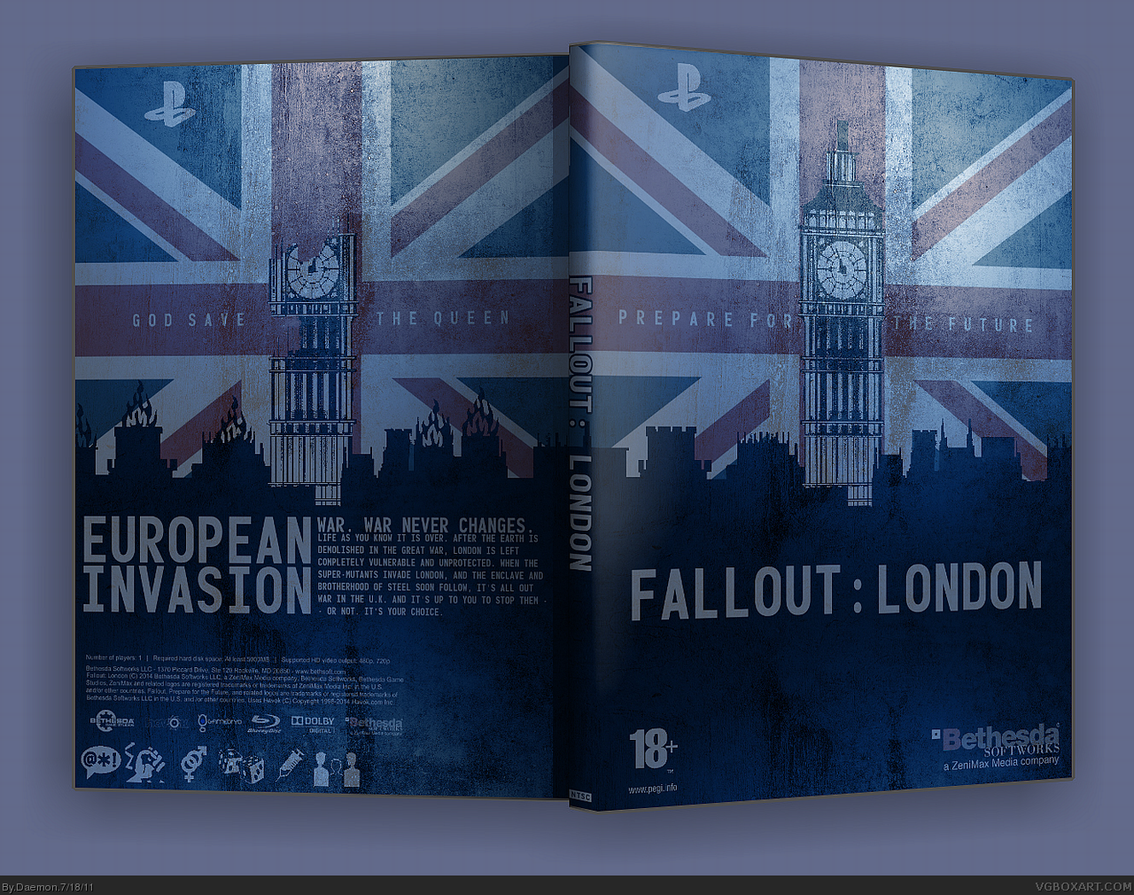 Fallout: London box cover