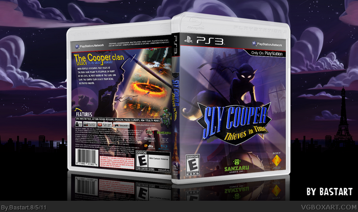 Sly Cooper: Thieves in Time box art cover
