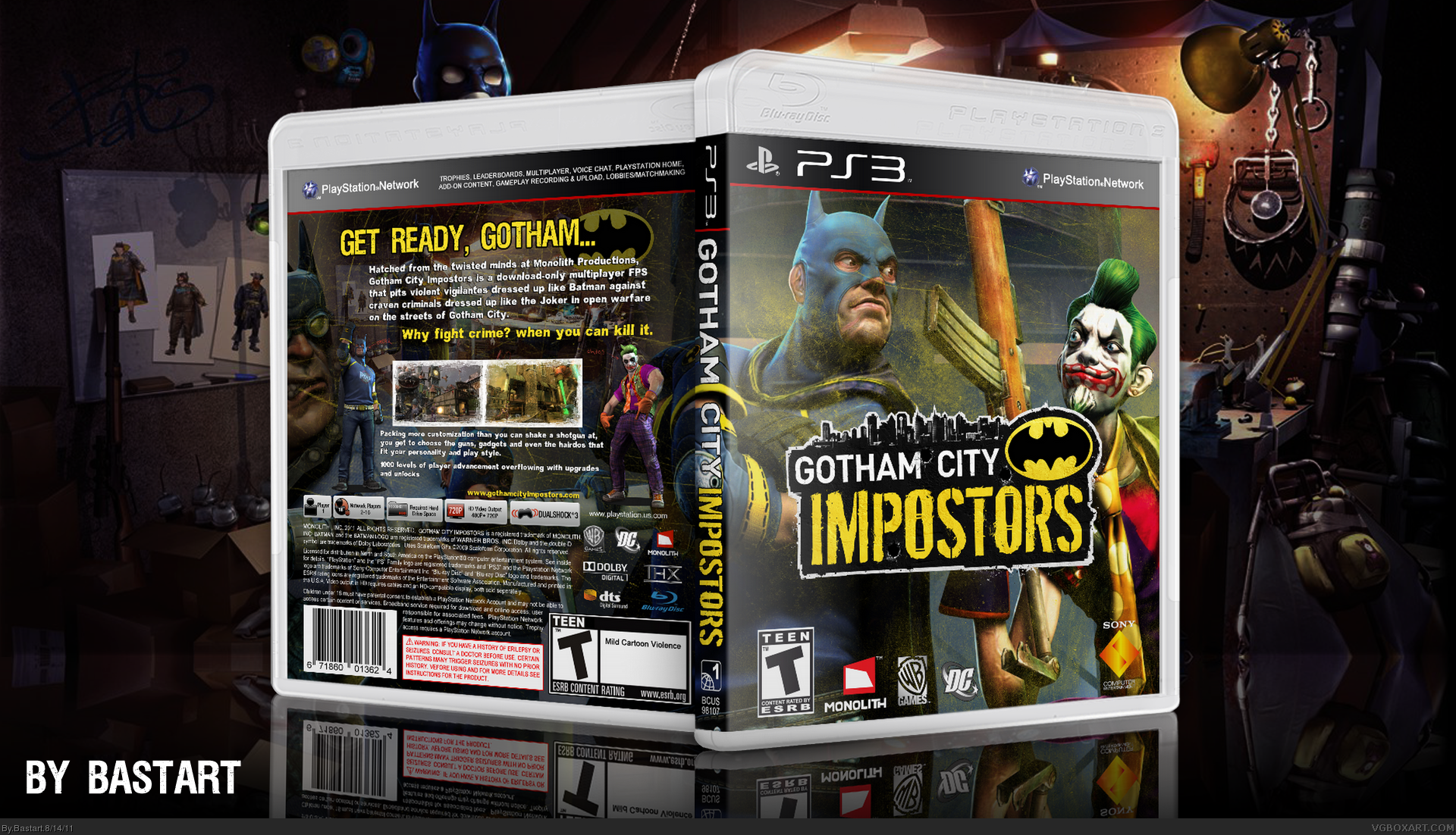 Gotham City: Impostors box cover
