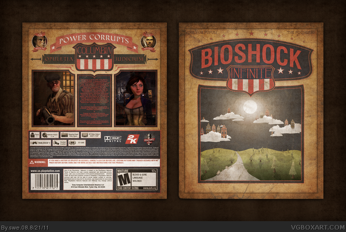Bioshock Infinite box art cover