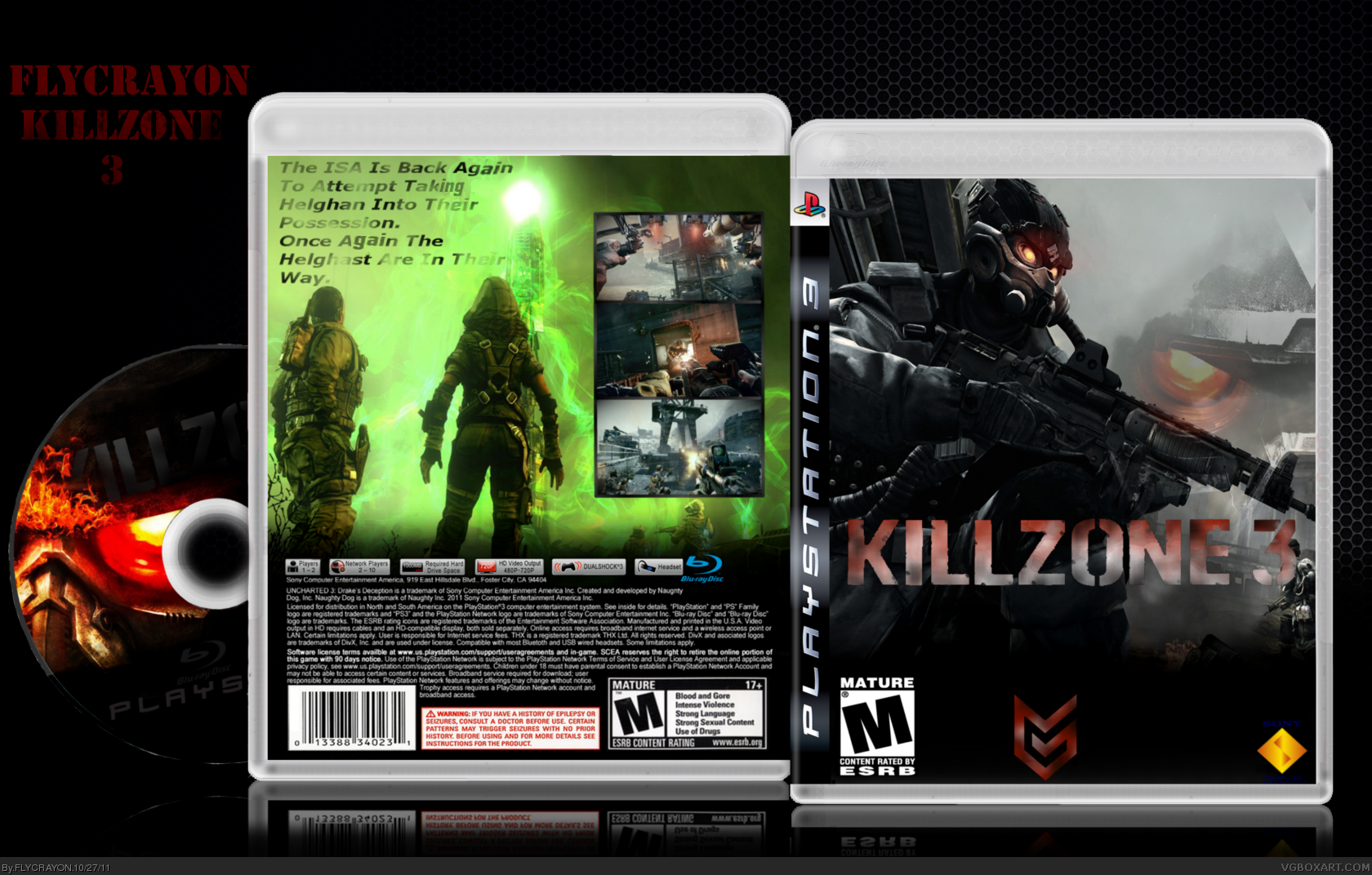 Killzone 3 box cover