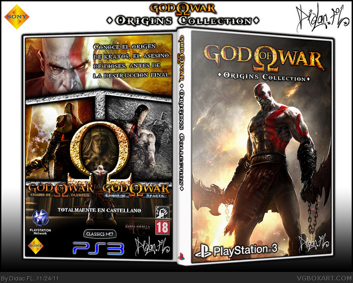 God of War: Origins Collection box art cover