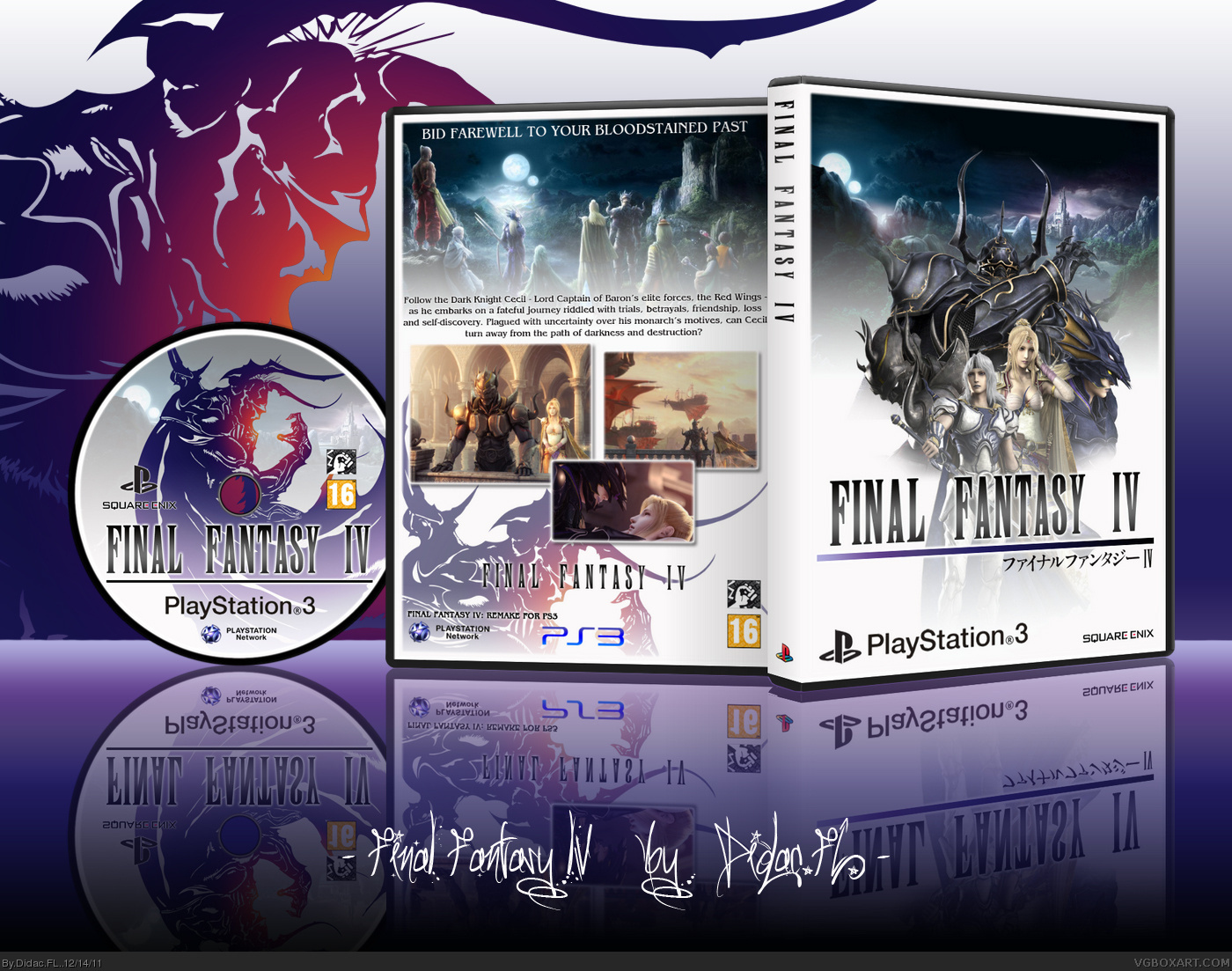 final Fantasy IV - Remake for PS3 box cover