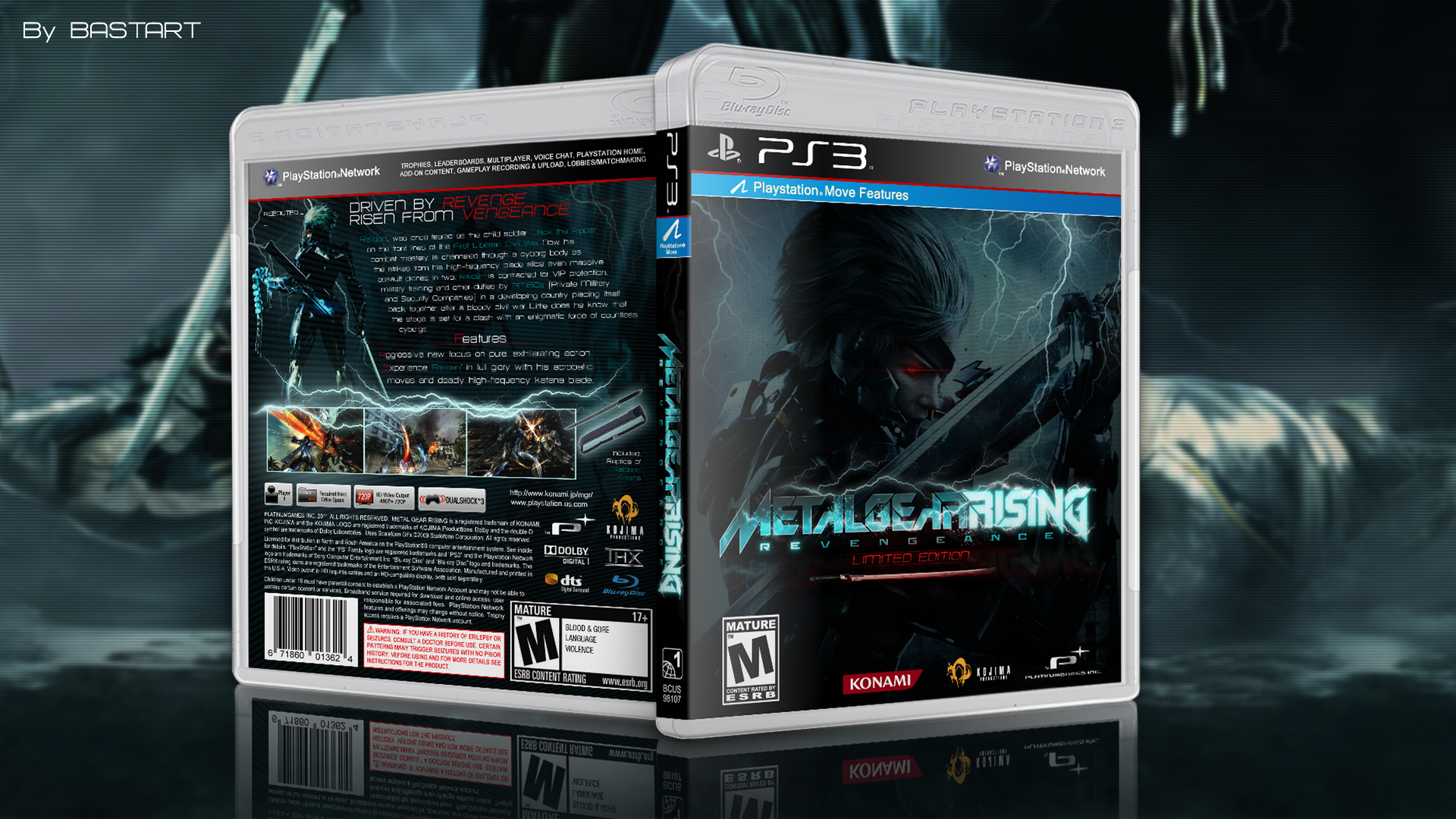 Metal Gear Rising: Revengeance (Limited Edition) box cover