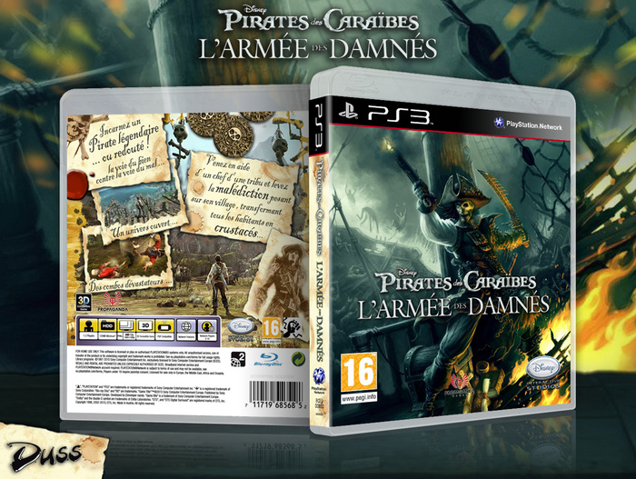 Pirates of the Caribbean: Armada of the Damned box art cover