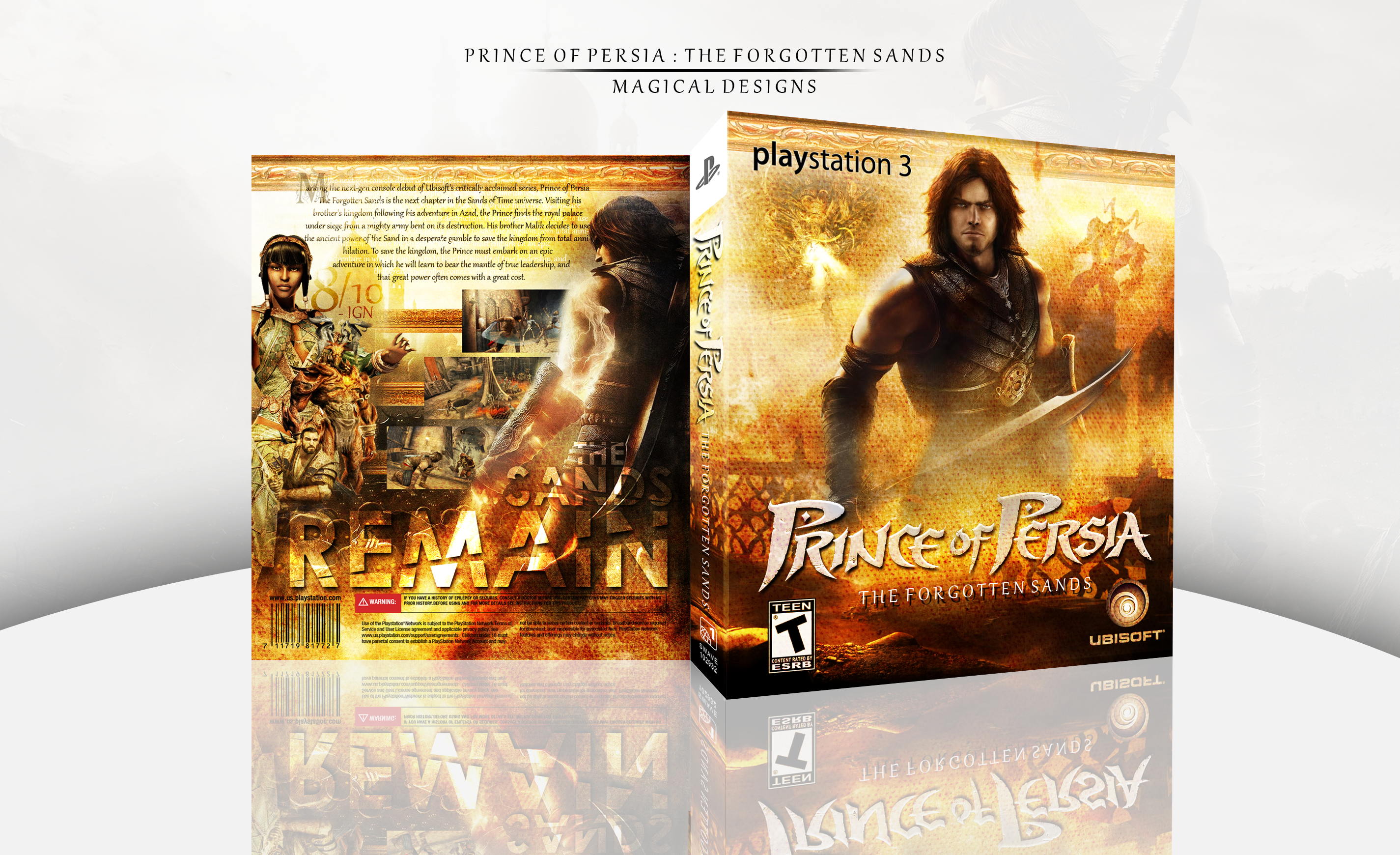 Prince of Persia: The Forgotten Sands box cover