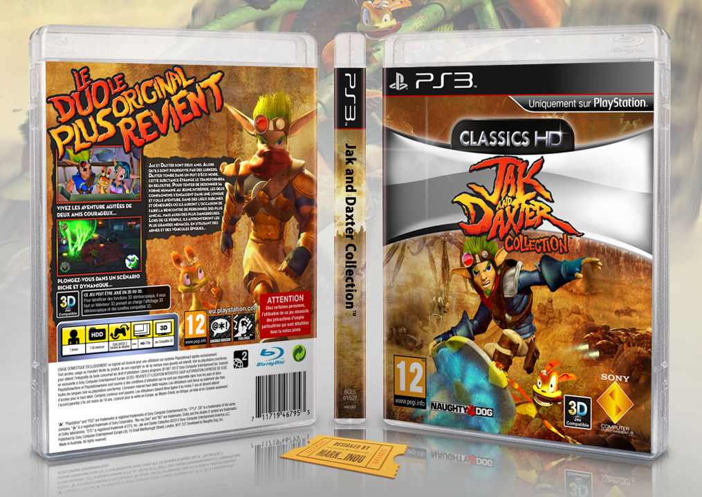 Jak and Daxter Collection box cover