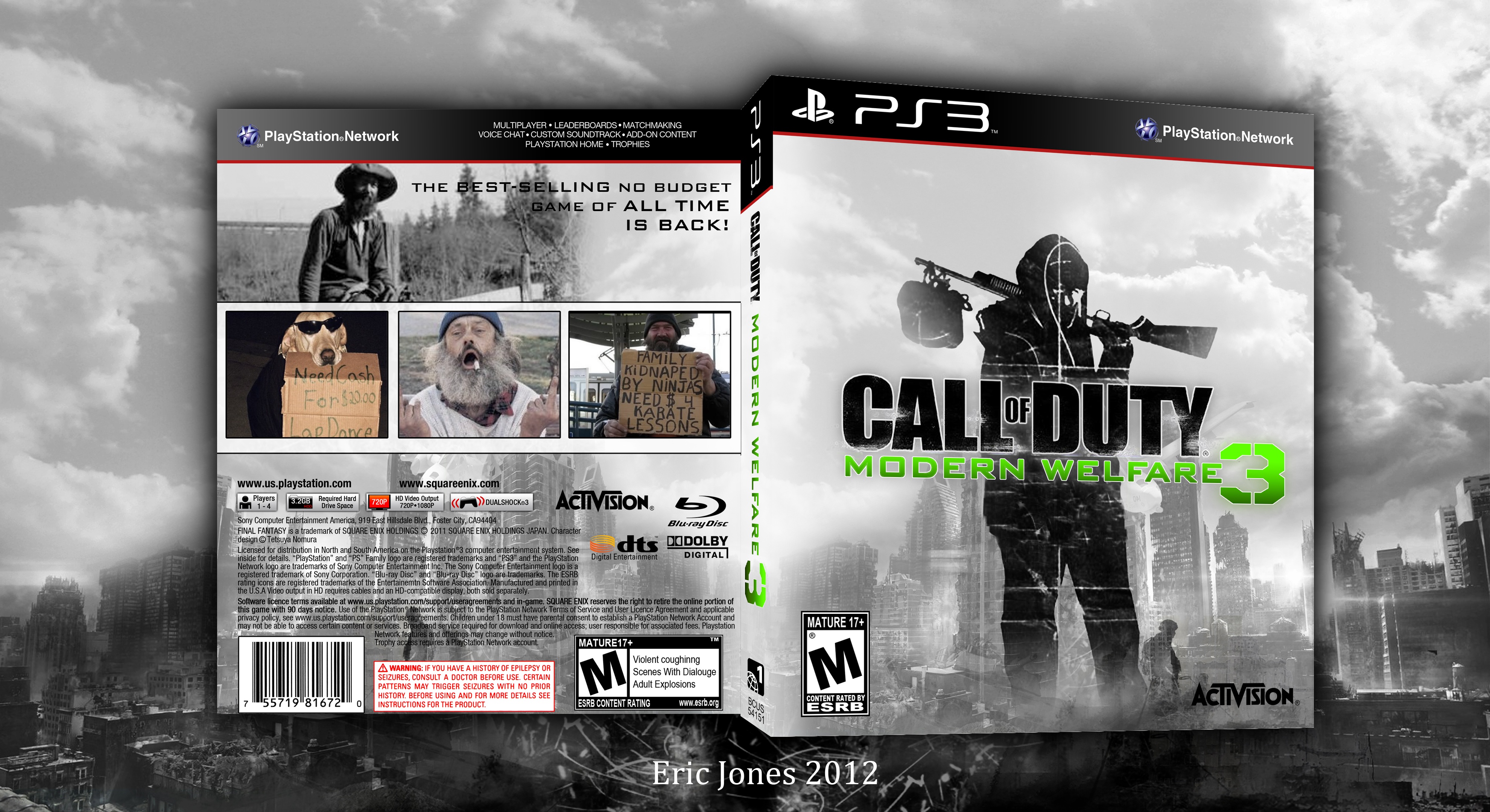 Call Of Duty: Modern Welfare 3 box cover
