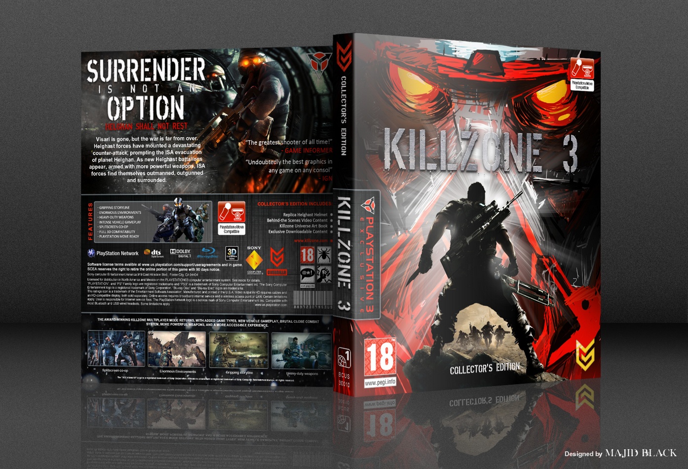 Killzone 3 Collector's Edition box cover