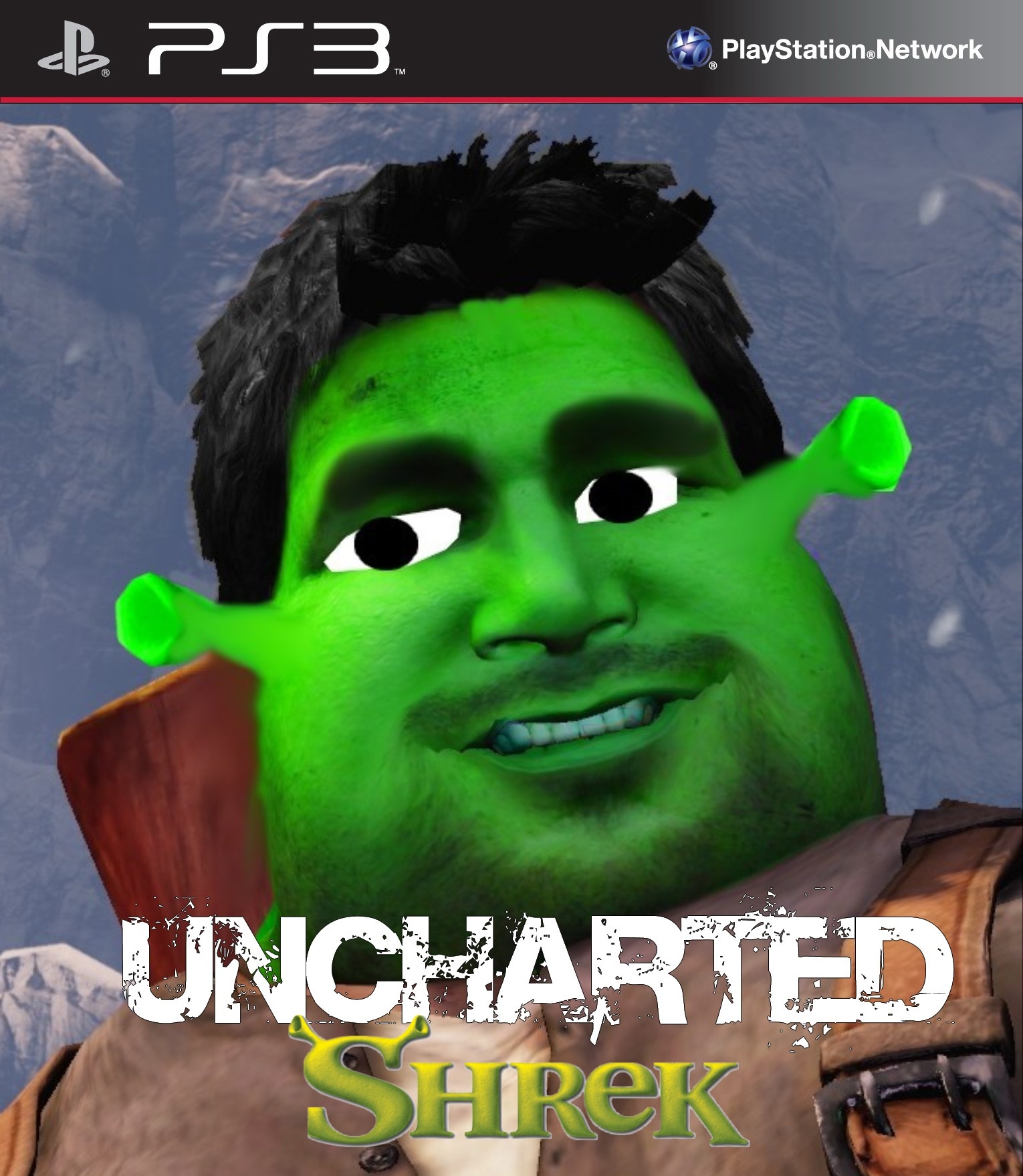 Uncharted Shrek! box cover