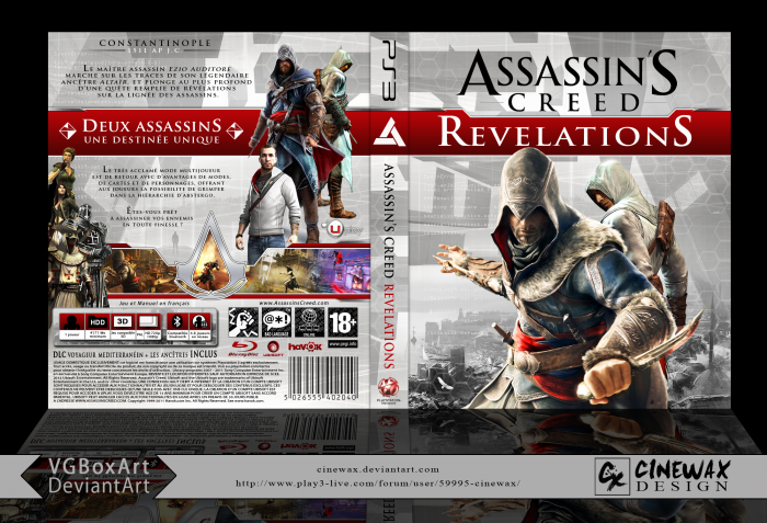Assassin's Creed Revelations french box art cover