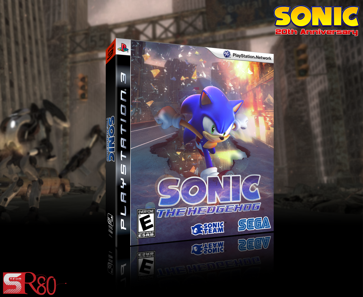 Sonic The Hedgehog 2006 box cover