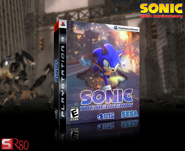 Sonic The Hedgehog 2006 box art cover