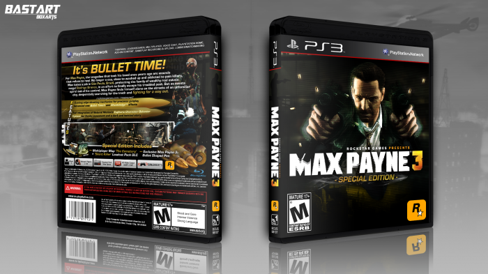 Max Payne 3: Special Edition box art cover
