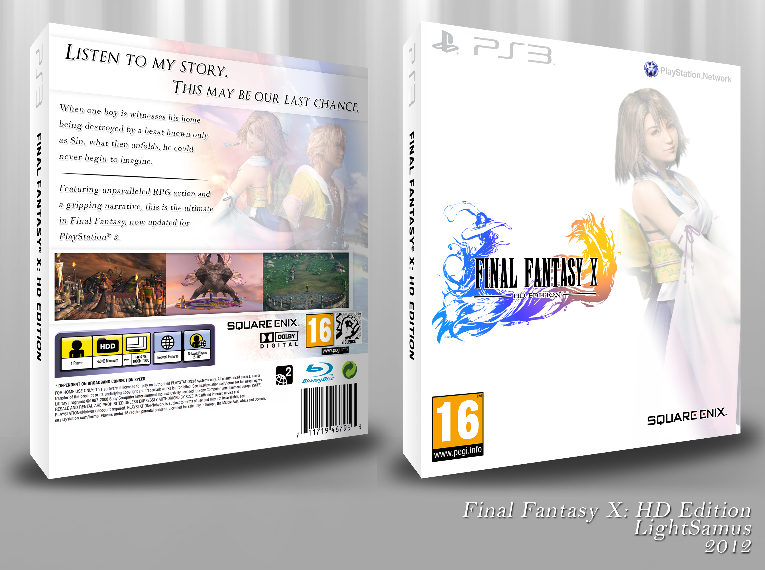 Final Fantasy X: HD Edition box cover