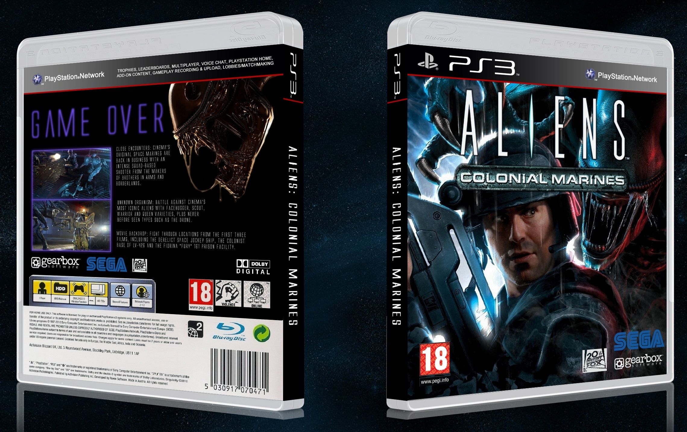 Aliens: Colonial Marines box cover
