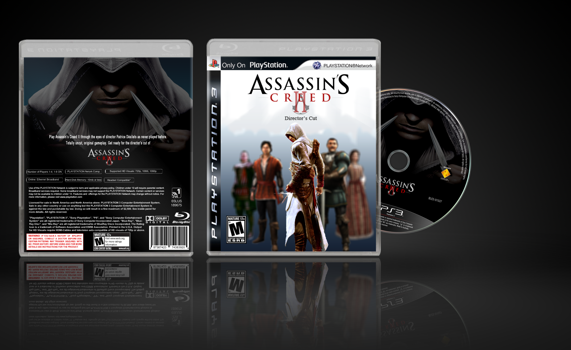 Assassin's Creed II Director's Cut box cover