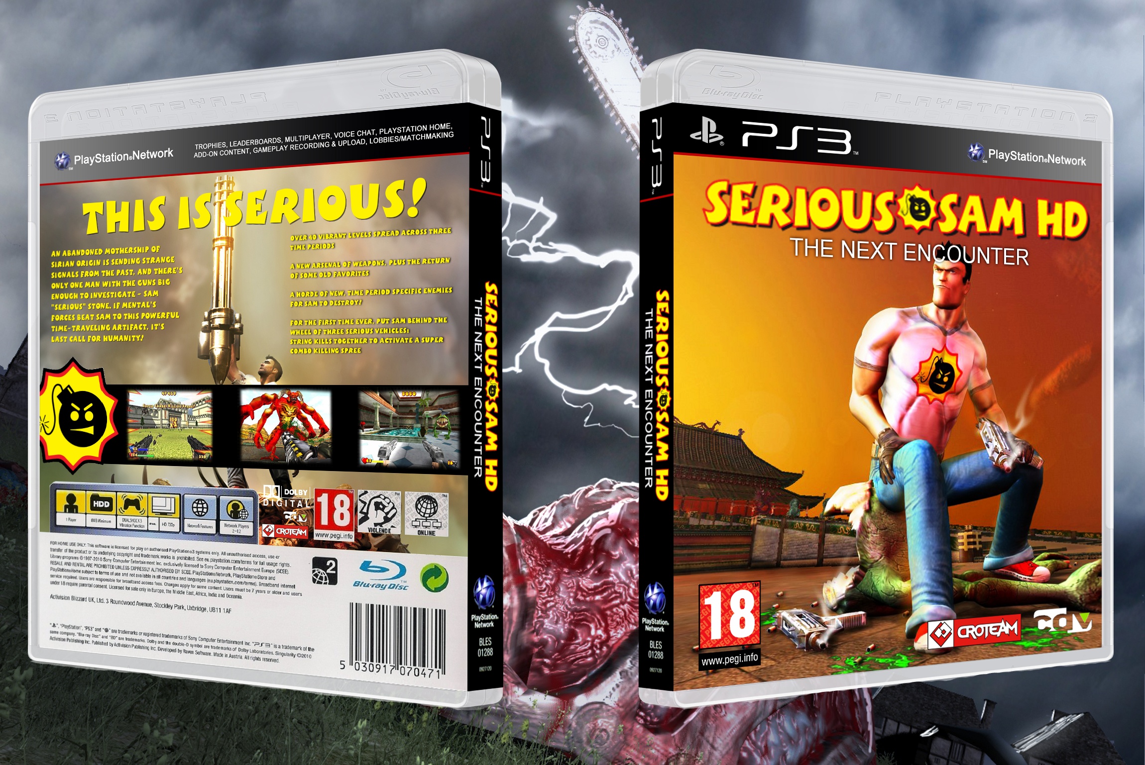 Serious Sam HD: Next Encounter box cover