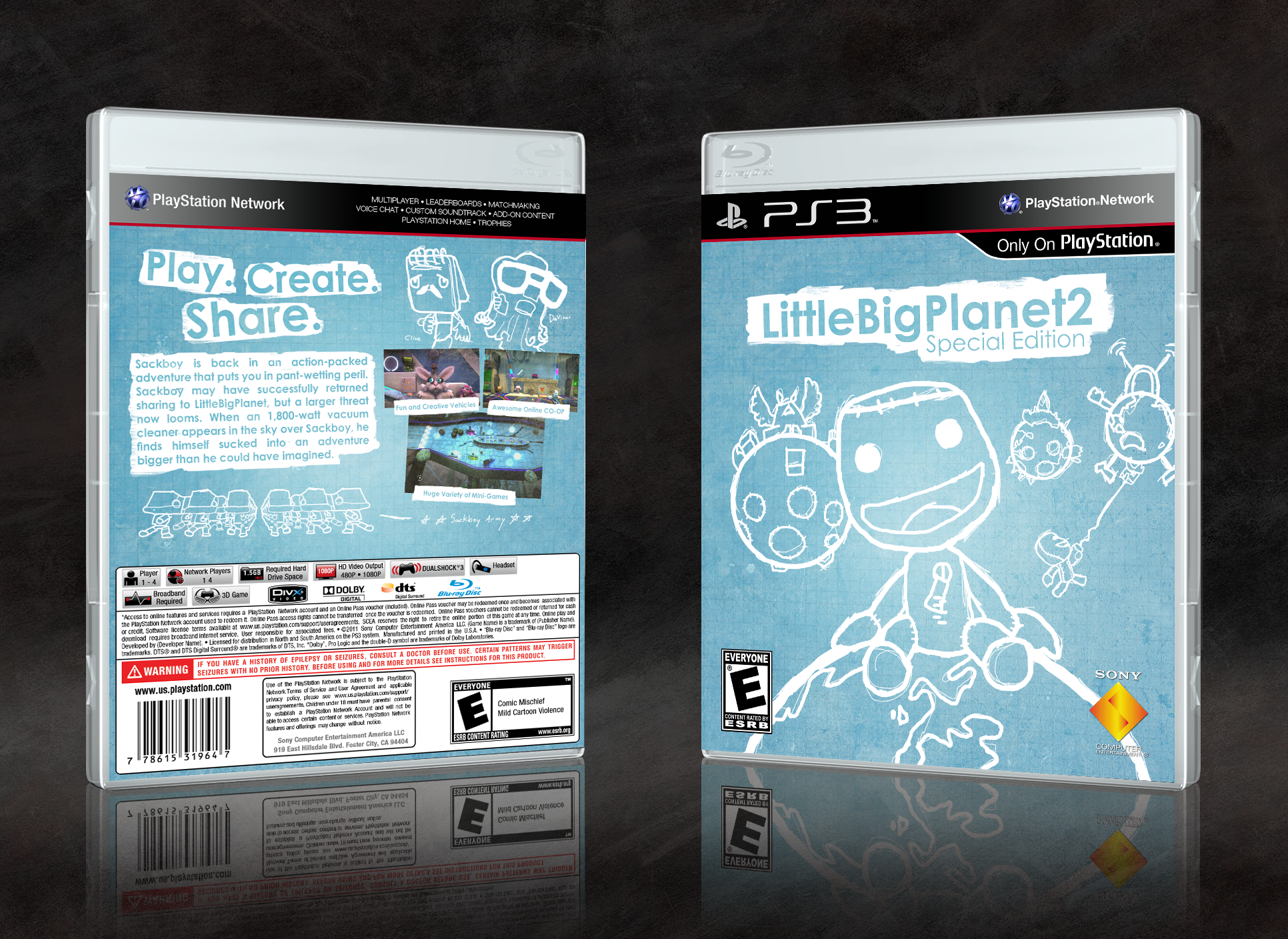 LittleBigPlanet 2 box cover