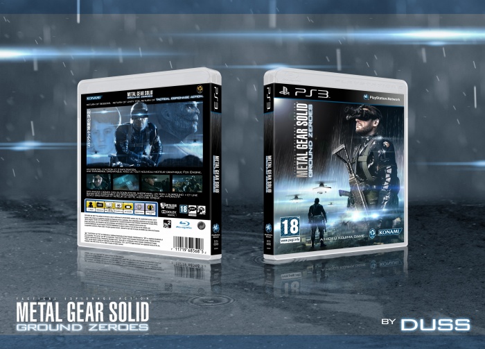 Metal Gear Solid: Ground Zeroes box art cover