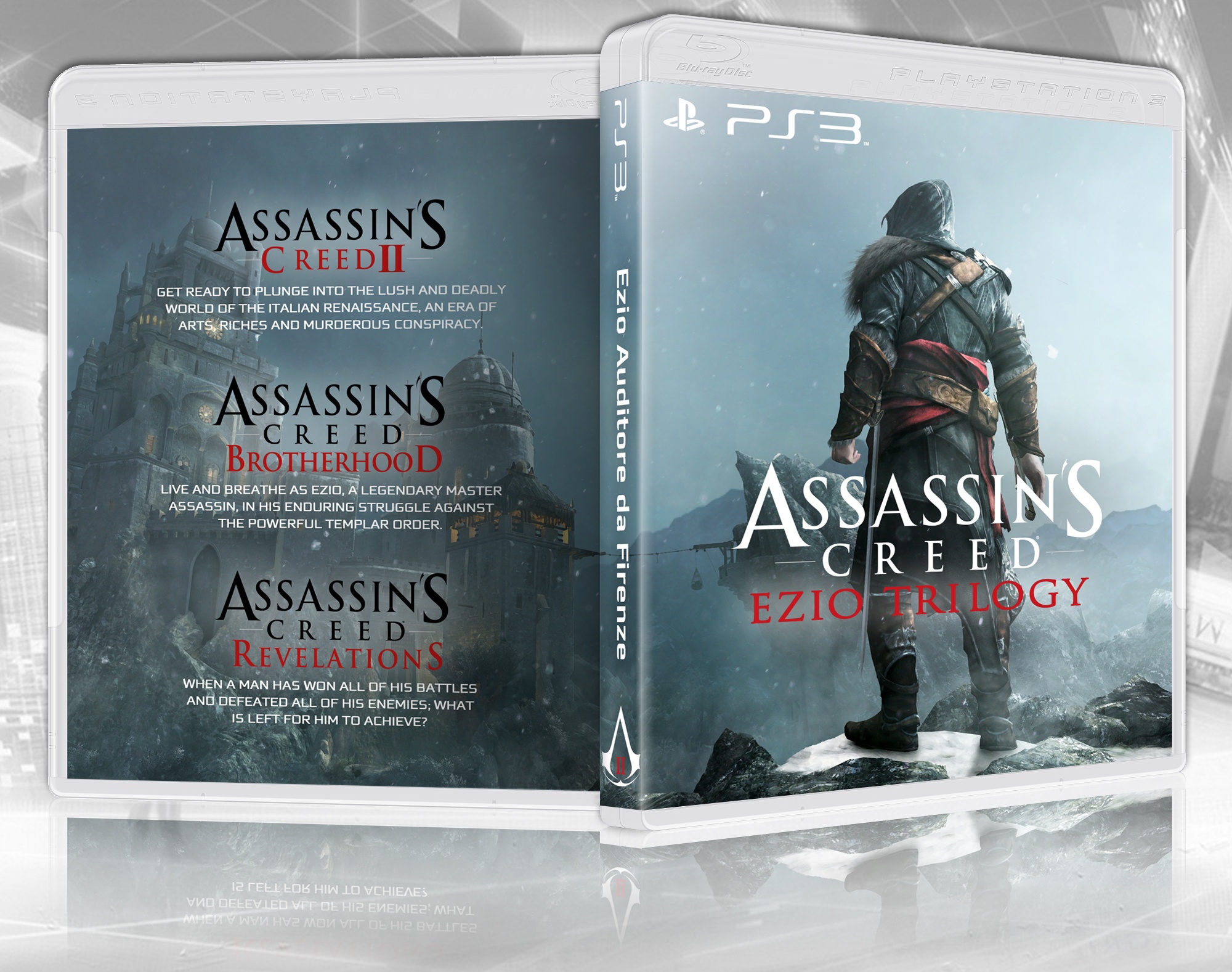 Assassins Creed Ezio Trilogy box cover