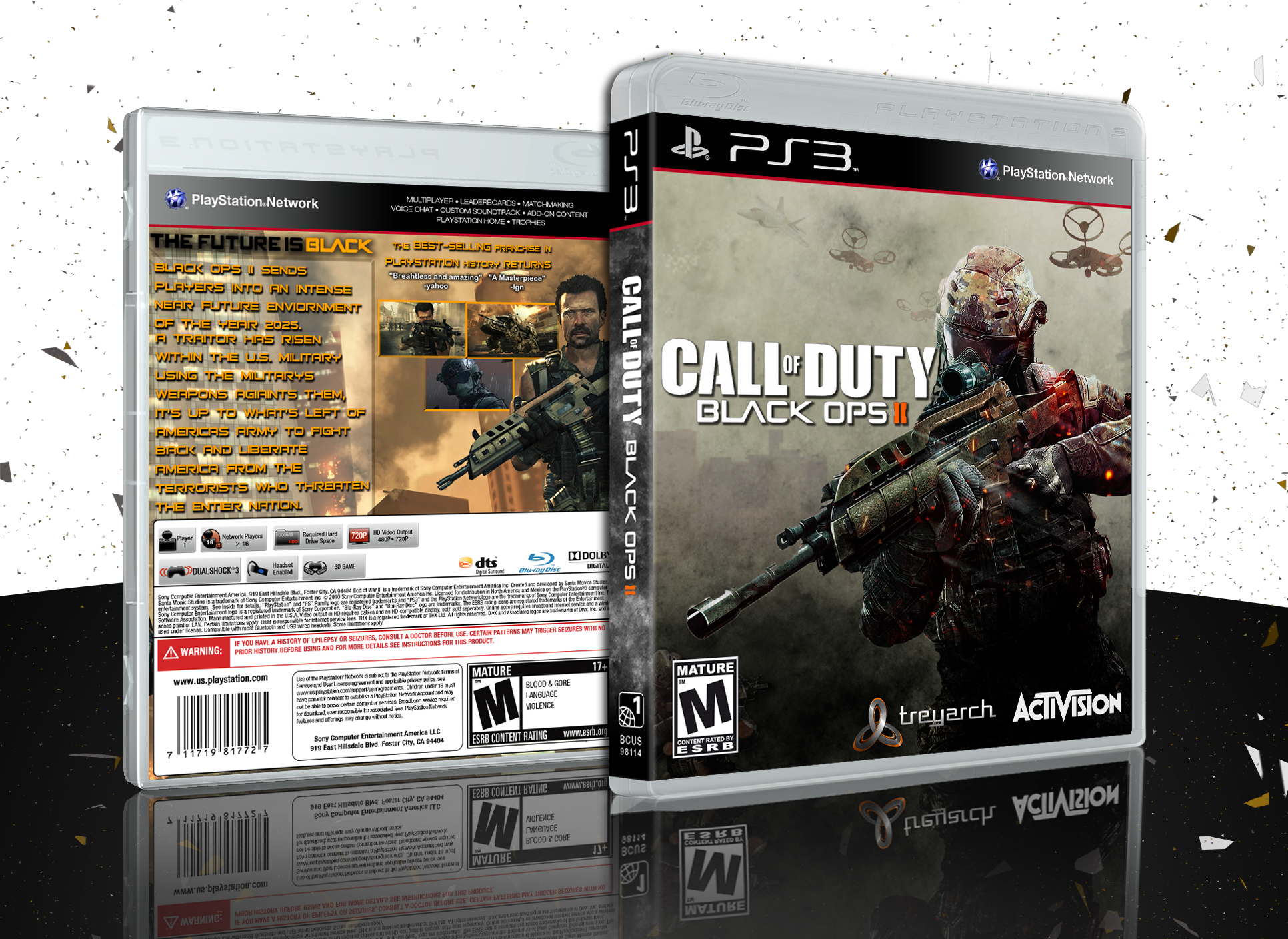 Call of Duty: Black Ops II box cover