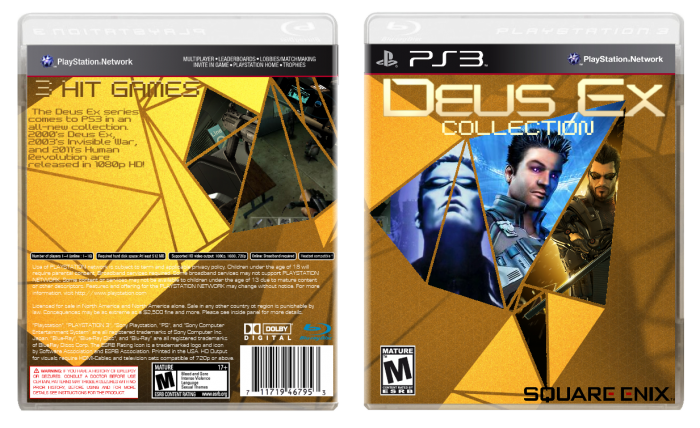 Deus Ex Collection box art cover