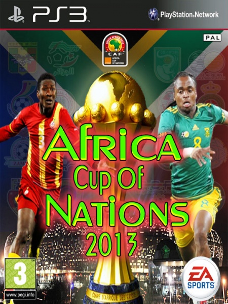 Africa Cup Of Nations 2013 box cover